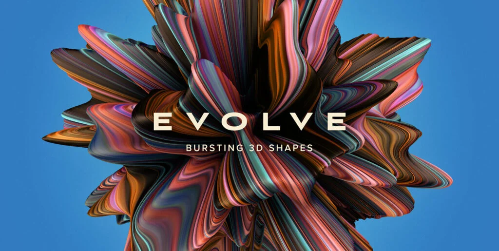 Evolve—Bursting 3D Textures Graphics - Image 2