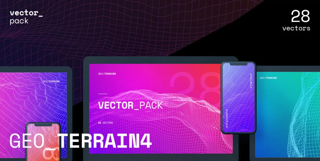 GEO_TERRAIN4 Vector Pack Graphics - Image 2