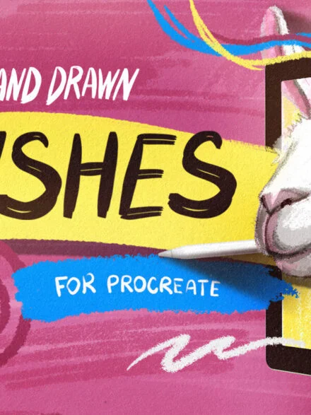 Hand Drawn Brushes for Procreate Graphics - Image 7
