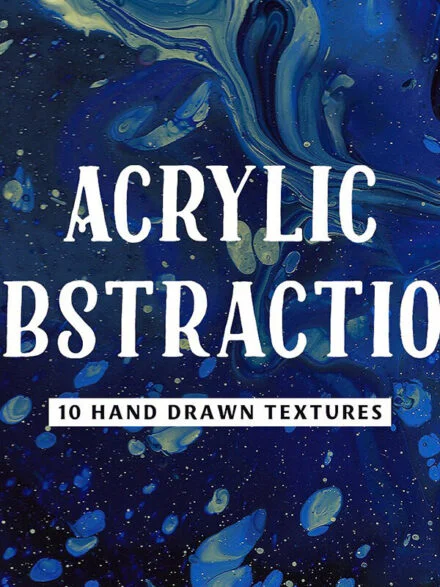 Acrylic Abstract Textures Graphics - Image 1