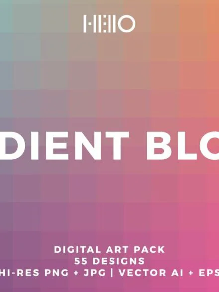 Gradient Blocks Graphics - Image 9