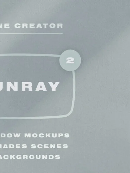 Sunray 2 – Stationery Shadow Mockups Graphics - Image 4