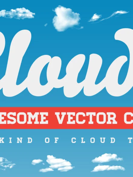 Clouds – 28 Vector Clouds All Kind of Cloud Types Graphics - Image 12