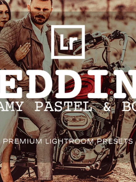 Dreamy Pastel Wedding Lightroom Presets Graphics - Image 1