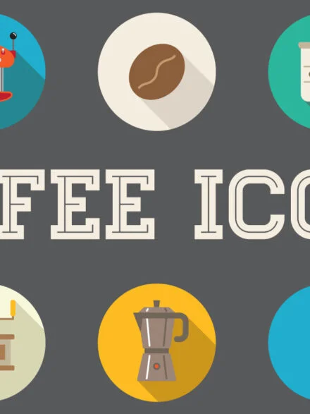 Awesome 27 Flat Vector Coffee Icons Graphics - Image 1