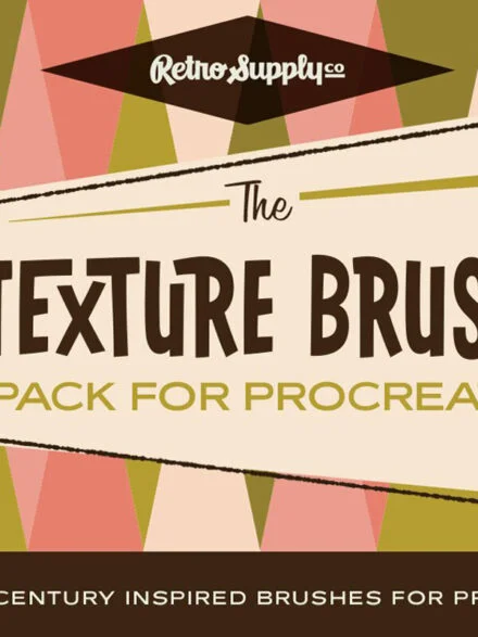 The Texture Brush Pack for Procreate Graphics - Image 12