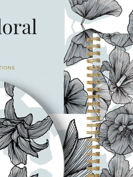 Lineart Floral Patterns & Elements Graphics - Image 11