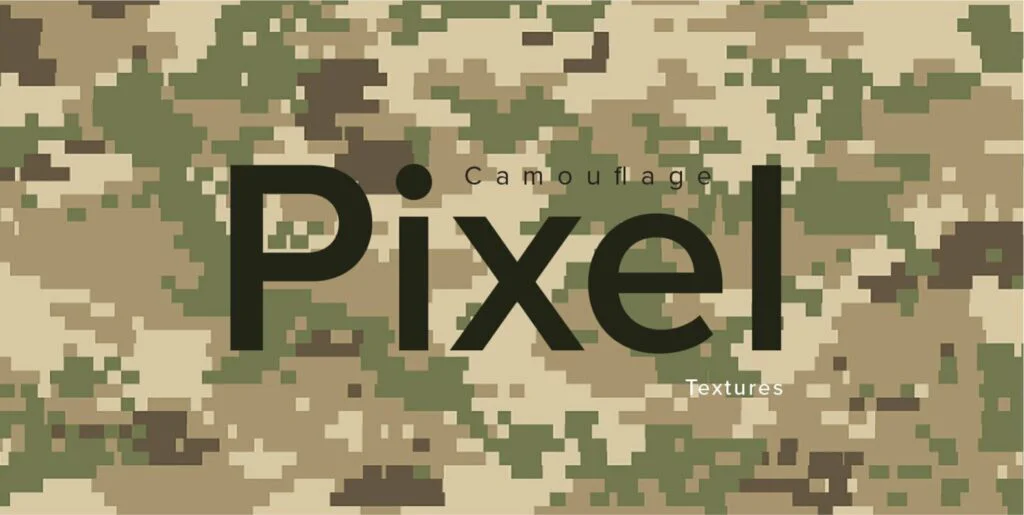 Pixel Camouflage Textures Graphics - Image 1