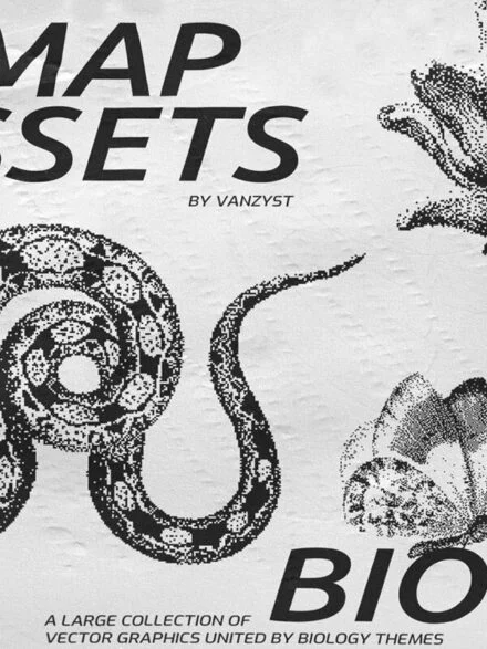 125 Vector Bitmap Assets Biology Graphics - Image 8