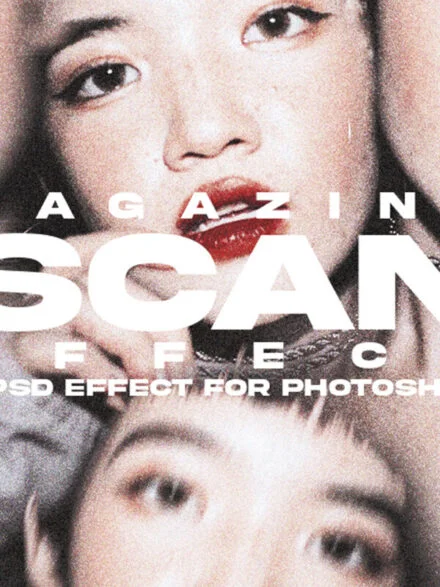 Magazine Scan Effect Graphics - Image 2