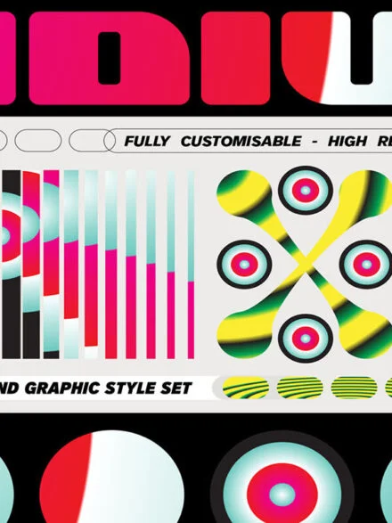 Radium – Illustrator Gradients & Graphic Styles Graphics - Image 1