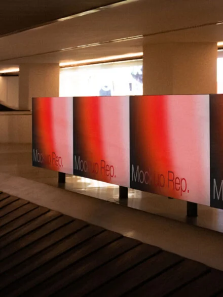 Airport Screen Mockup 003 Graphics - Image 5