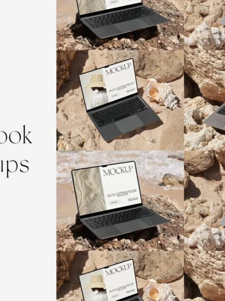 MacBook Air Mockups for Photoshop Psd Graphics - Image 2