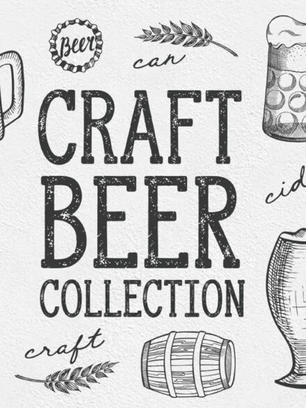 Beer Drink Illustrations Graphics - Image 1