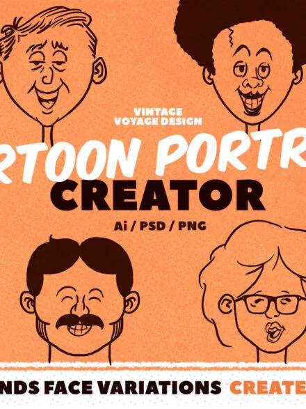 Cartoon Portrait Creator Graphics - Image 12