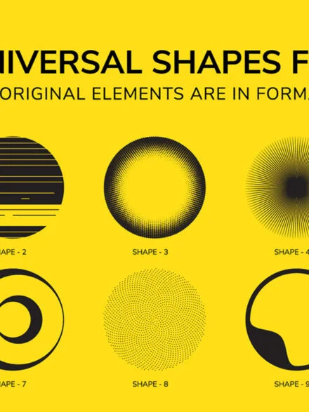 100 Geometric Shapes Part 4 Graphics - Image 12