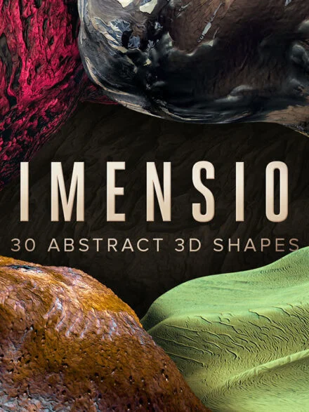 Dimension: 30 Abstract 3D Shapes Graphics - Image 6