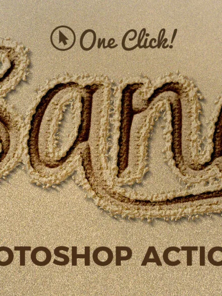 Sand Photoshop Action Graphics - Image 3