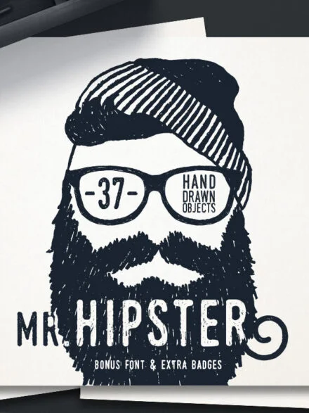 Mr.Hipster Graphics - Image 1