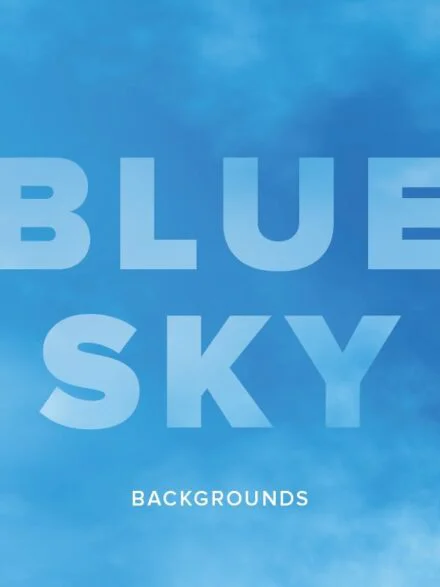 Blue Sky Backgrounds Graphics - Image 3
