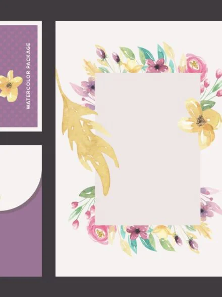 Sweet Florals Shop Watercolor Package Graphics - Image 5