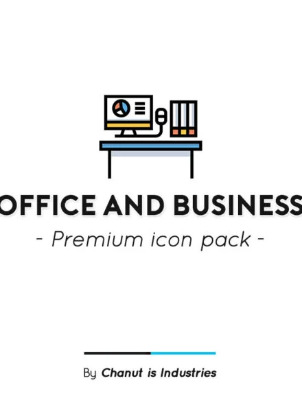Office and Business Premium Icon Pack Graphics - Image 1