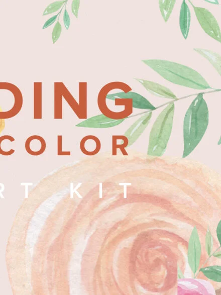 Wedding Watercolor Clipart Kit Graphics - Image 12