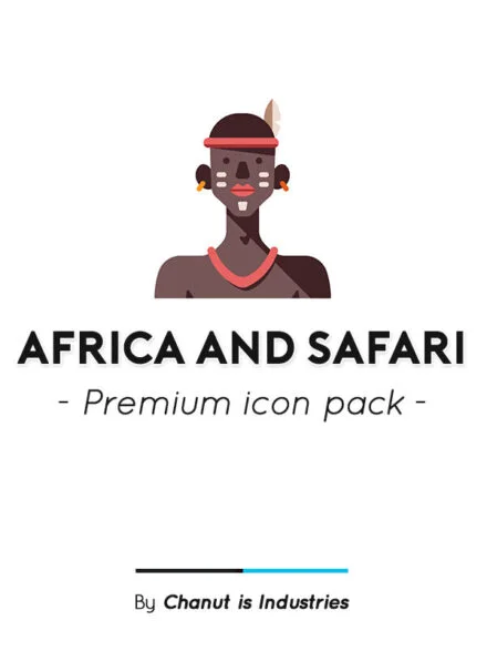 Africa and Safari Premium Icon Pack Graphics - Image 1