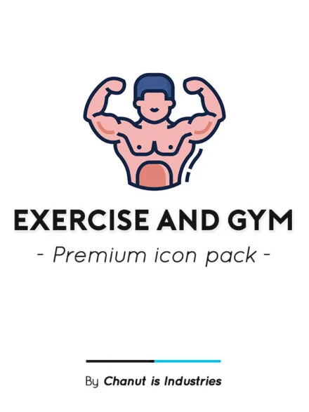 Exercise and Gym Premium Icon Pack Graphics - Image 3