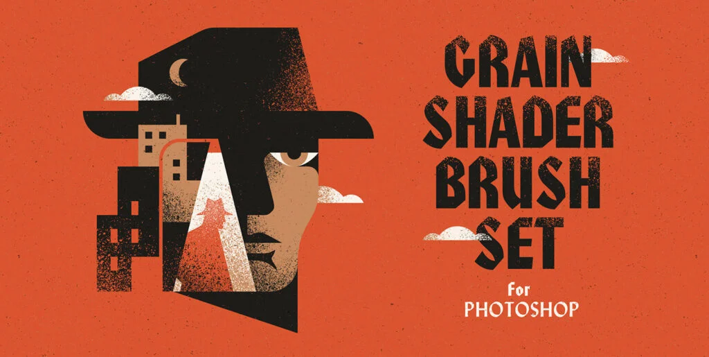 Grain Shader Brushes For Photoshop Graphics - Image 1
