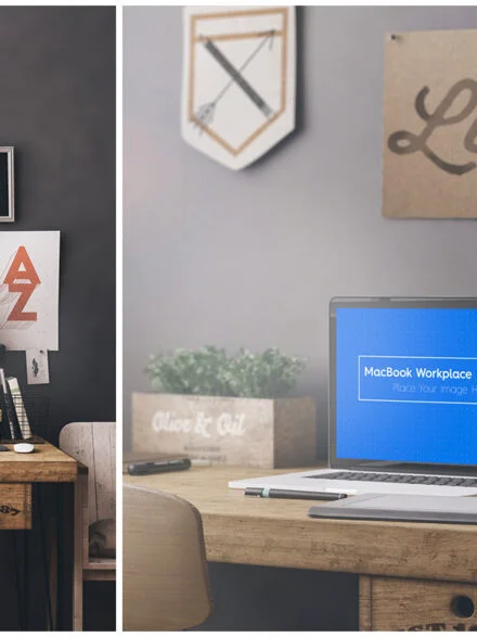 iMac Workspace / Workstation Mockups Graphics - Image 6