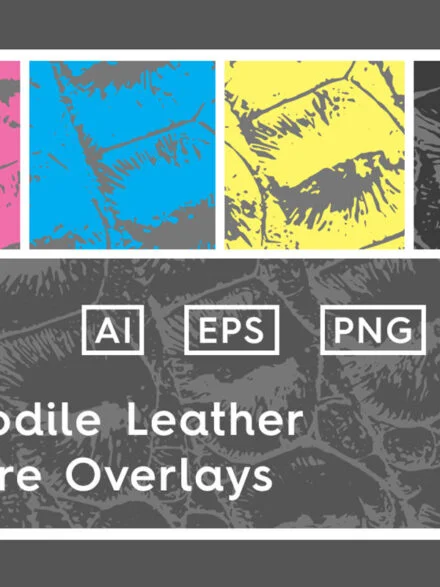 10 Crocodile Leather Texture Overlay Graphics - Image 8