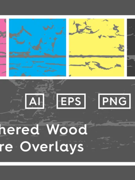 20 Weathered Wood Texture Overlays Graphics - Image 4