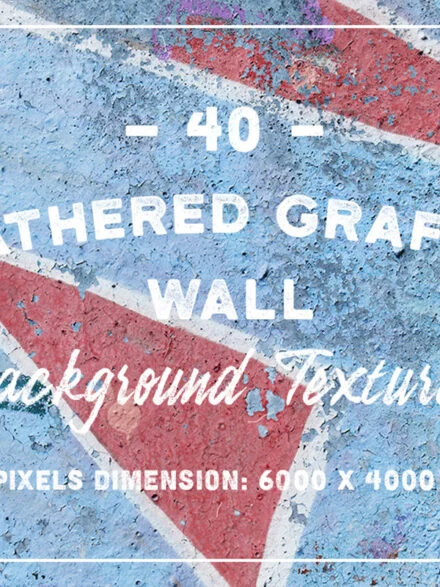 40 Weathered Graffiti Wall Background Textures Graphics - Image 4