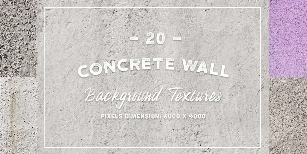 20 Concrete Wall Background Textures Graphics - Image 2