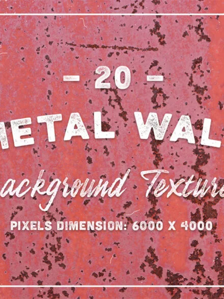 20 Metal Wall Background Textures Graphics - Image 8
