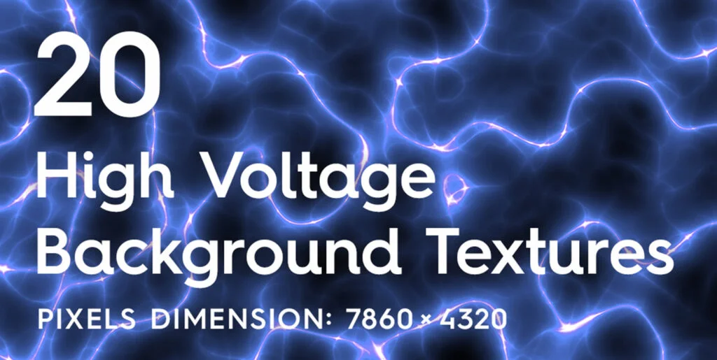 20 High Voltage Background Textures Graphics - Image 2