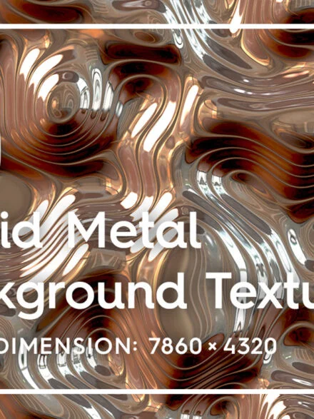 20 Liquid Metal Background Textures Graphics - Image 6