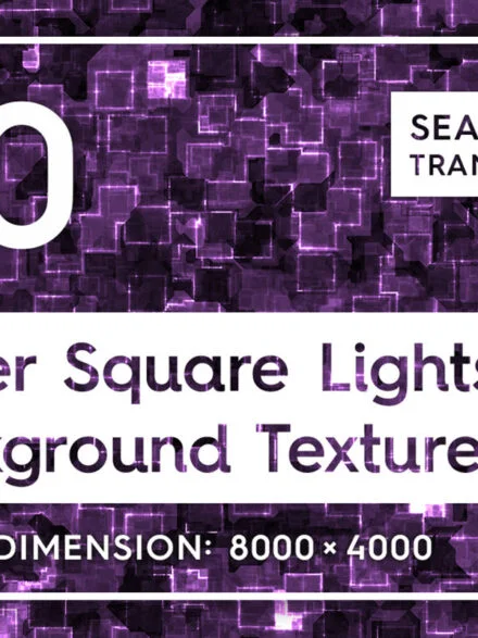 20 Cyber Square Lights Backgrounds Graphics - Image 1