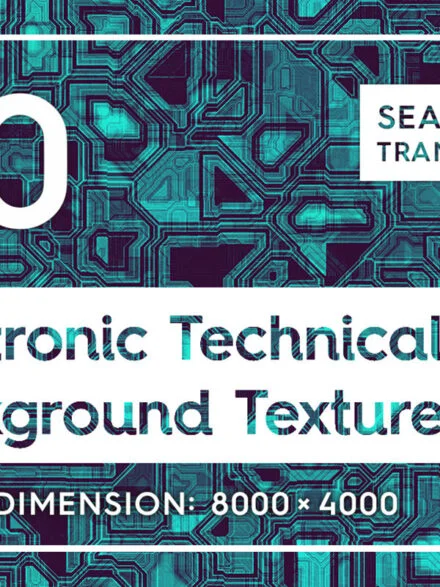 20 Electronic Technical Backgrounds Graphics - Image 3