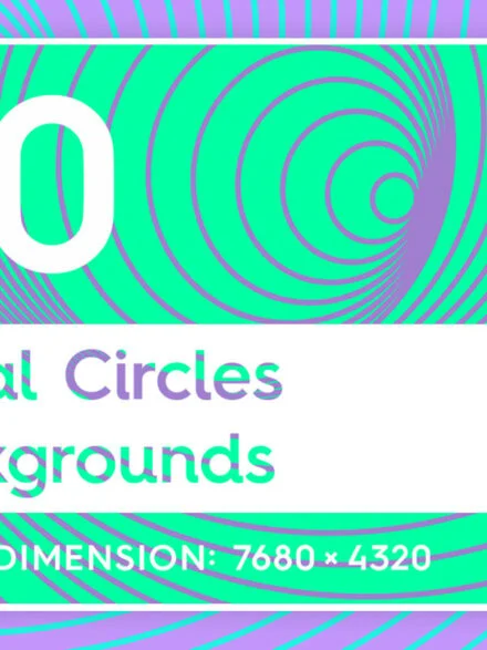 20 Spiral Circles Backgrounds Graphics - Image 7
