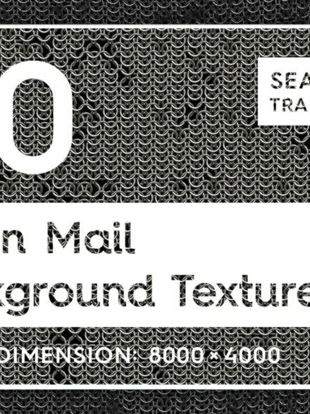 20 Chain Mail Background Textures Graphics - Image 3