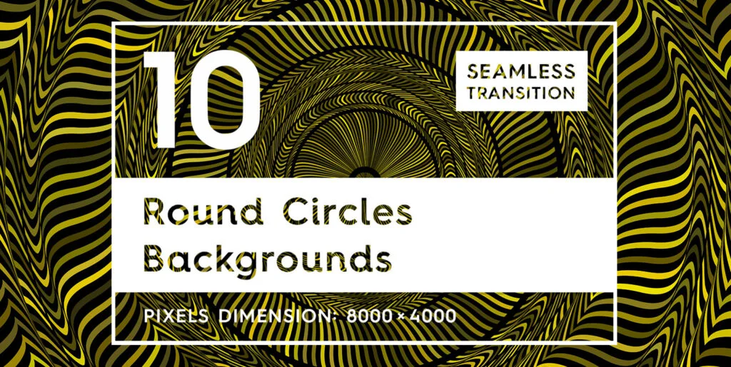 10 Round Circles Backgrounds Graphics - Image 2