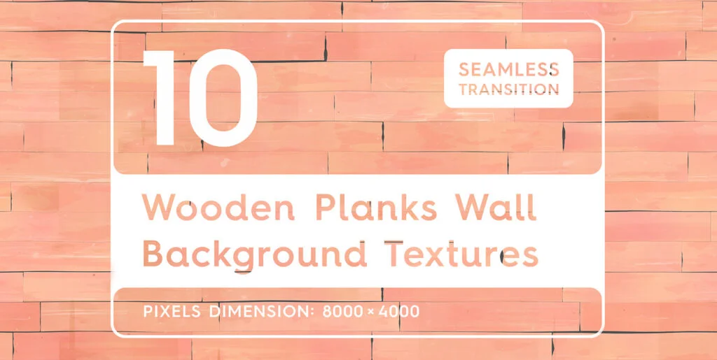 10 Wooden Planks Wall Backgrounds Graphics - Image 2