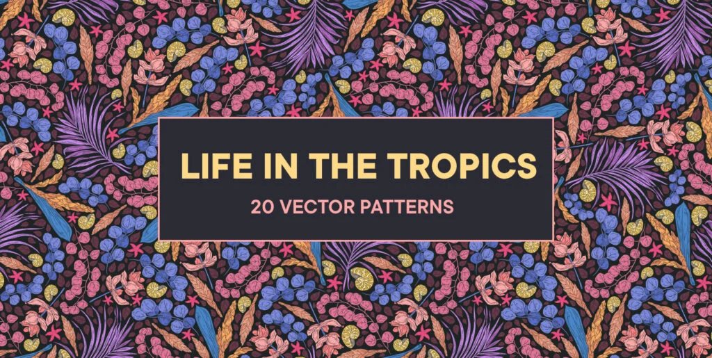 Life in the Tropics Patterns Graphics - Image 2