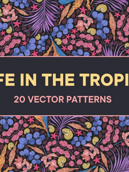 Life in the Tropics Patterns Graphics - Image 12