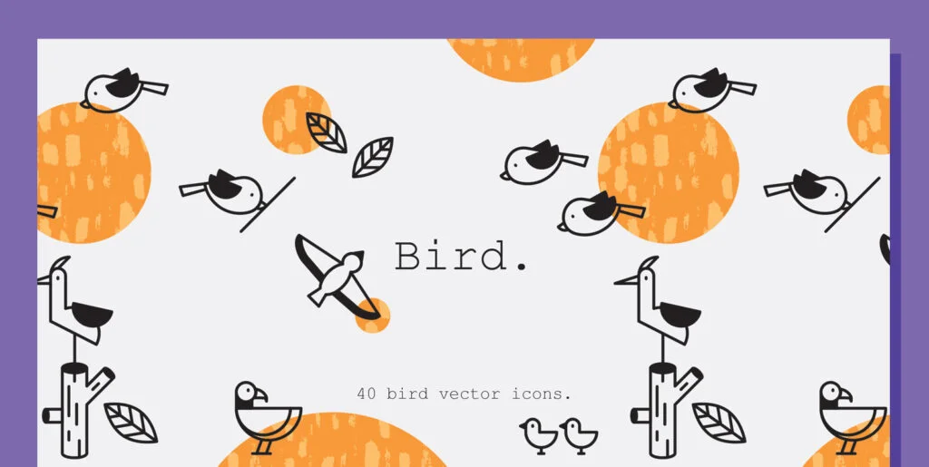 Bird Icons Graphics - Image 2