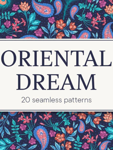 Oriental Dreams Patterns Graphics - Image 2