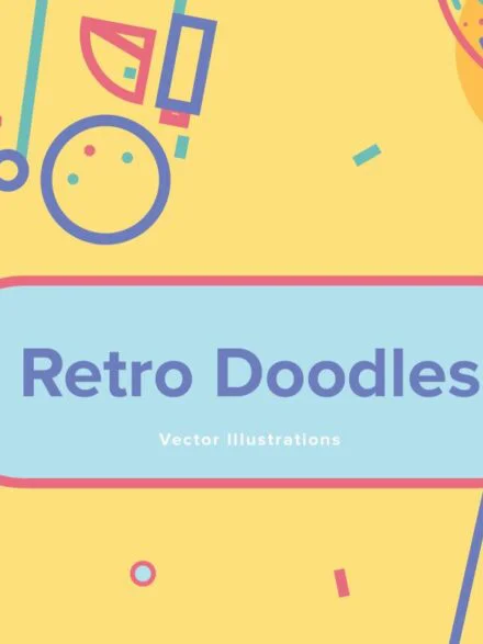 Retro Doodles Graphics - Image 5