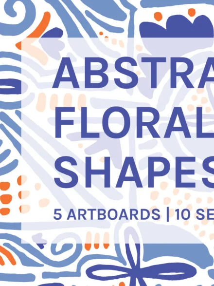 Abstract Floral Shapes Graphics - Image 8